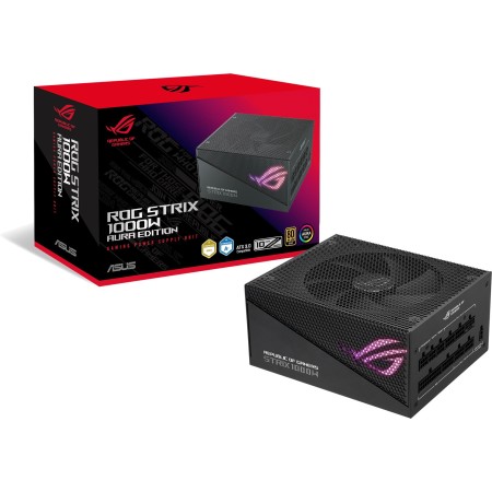 Блок питания ASUS ROG Strix Aura Edition 1000W Gold (ROG-STRIX-1000G-AURAGAMING) черный