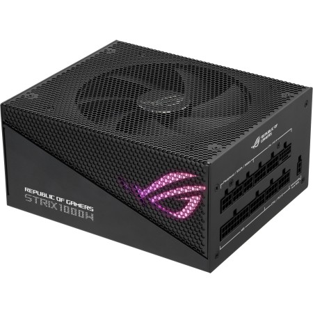Блок питания ASUS ROG Strix Aura Edition 1000W Gold (ROG-STRIX-1000G-AURAGAMING) черный