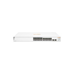 Коммутатор HPE Aruba Instant On 1830 24G 12p Class4 PoE 2SFP 195W (JL813A) белый