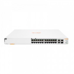 Коммутатор HPE Aruba Instant On 1960 24G 20p Class4 4p Class6 PoE 2XGT 2SFP+ 370W Switch (JL807A#ABB) белый
