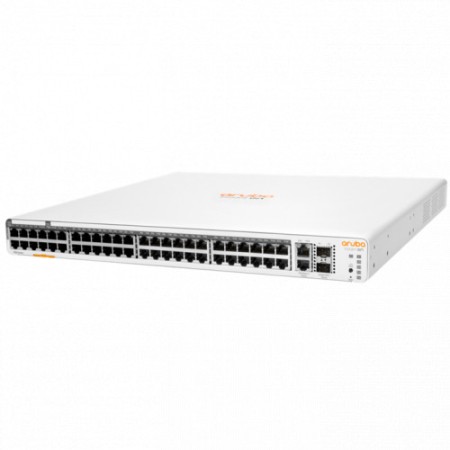 Коммутатор HPE Aruba Instant On 1960 48G 40p Class4 8p Class6 PoE 2XGT 2SFP+ 600W Switch (JL809A#ABB) белый