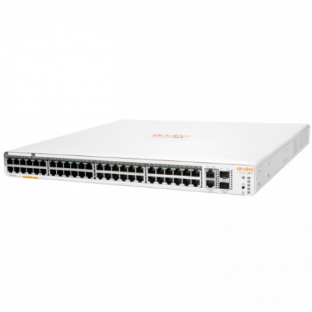 Коммутатор HPE Aruba Instant On 1960 48G 40p Class4 8p Class6 PoE 2XGT 2SFP+ 600W Switch (JL809A#ABB) белый