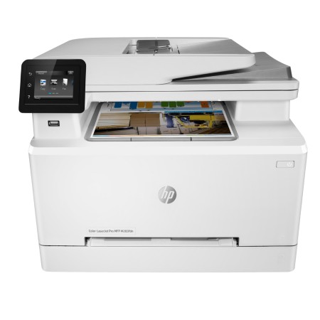 МФУ лазерное HP Color LaserJet Pro MFP M283fdn (7KW74A) белый (без кабеля USB)