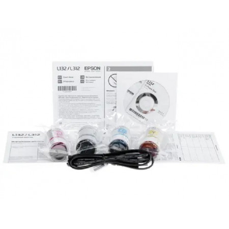 Принтер струйный Epson L132 (C11CE58403) черный