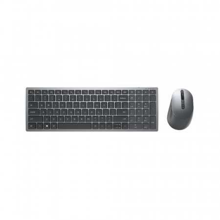 Клавиатура + мышь беспроводная Dell KM7120W (580-AIWS) серо-черный