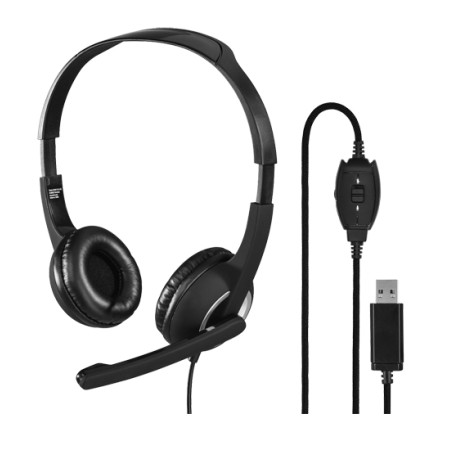 Наушники Hama HS-USB250 (00139928) черный
