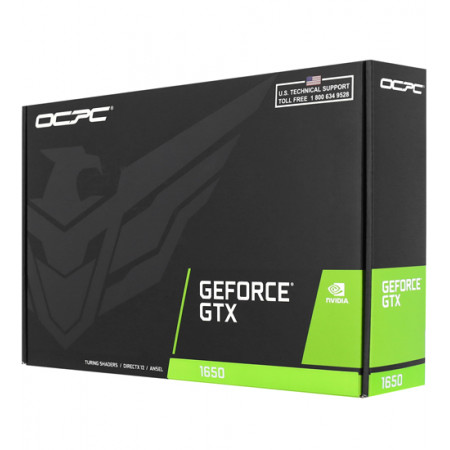 Видеокарта OCPC GTX 1650 (OCVN1650G4D6) черный
