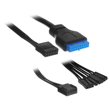 Корпус Chieftec ELOX (AS-01B-OP) черный