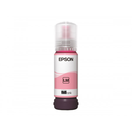 Чернила Epson 108 EcoTank (C13T09C64A) светло-пурпурный