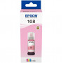Чернила Epson 108 EcoTank (C13T09C64A) светло-пурпурный