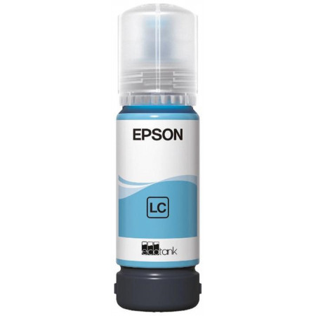 Чернила Epson 108 EcoTank (C13T09C54A) светло-голубой