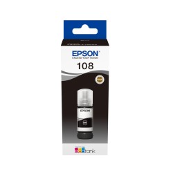Чернила Epson 108 EcoTank (C13T09C14A) чёрный