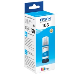Чернила Epson 108 (C13T09C24A) голубой