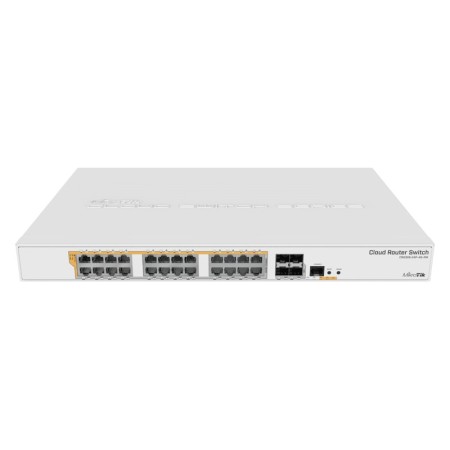 Коммутатор MikroTik CRS328-24P-4S+RM белый