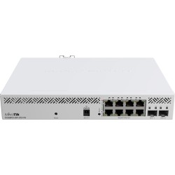 Коммутатор MikroTik CSS610-8P-2S+IN белый