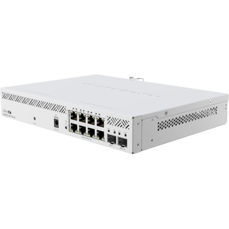 Коммутатор MikroTik CSS610-8P-2S+IN белый