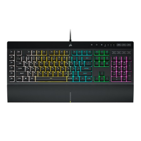 Клавиатура проводная Corsair K55 RGB PRO (CH-9226765-RU) черный