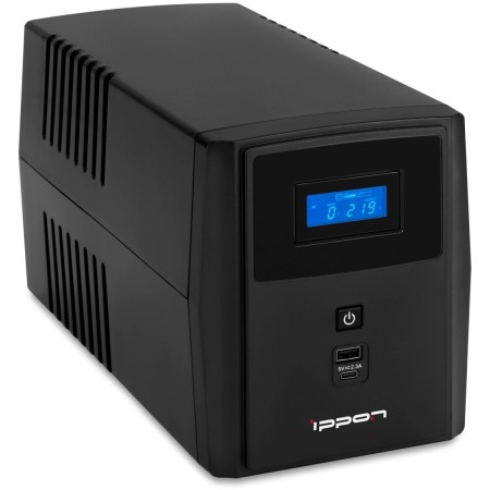 ИБП Ippon Smart Power Pro II Euro 1600 (1029742) черный (С АККУМУЛЯТОРОМ)