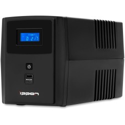 ИБП Ippon Smart Power Pro II Euro 1200 (1029740) черный (С АККУМУЛЯТОРОМ)