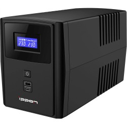 ИБП Ippon Smart Power Pro II 1200 (1005583) черный (С АККУМУЛЯТОРОМ)