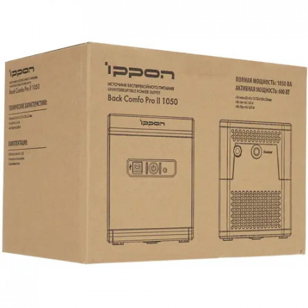 ИБП Ippon Back Comfo Pro II 1050 (1189991) черный