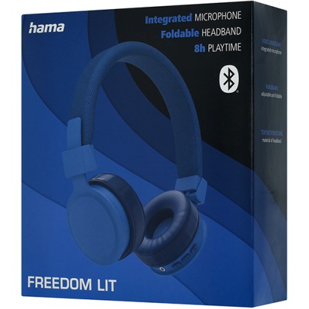 Наушники Hama Freedom Lit (00184086) Синий