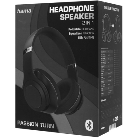 Наушники Hama Passion Turn (00184092) Черный