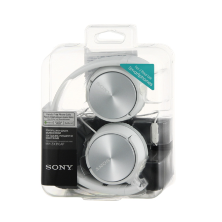 Наушники Sony MDR-ZX310AP (MDRZX310APW.CE7) белый