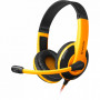 Наушники Defender Warhead G-120 черно-оранжевый
