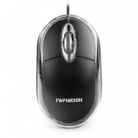 Мышь проводная Гарнизон GM-100 черный