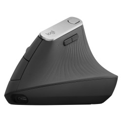 Мышь беспроводная + проводная Logitech MX Vertical (910-005448) черный