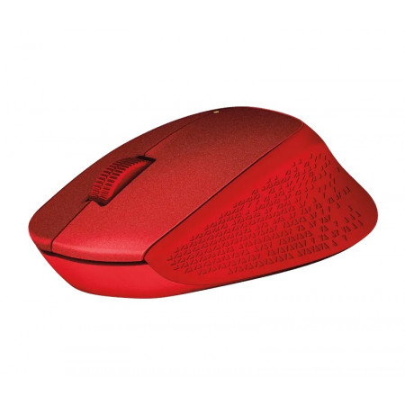 Мышь беспроводная Logitech M330 SILENT PLUS (910-004911) красный