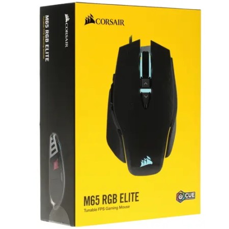 Мышь проводная Corsair M65 RGB ELITE (CH-9309011-EU) черный