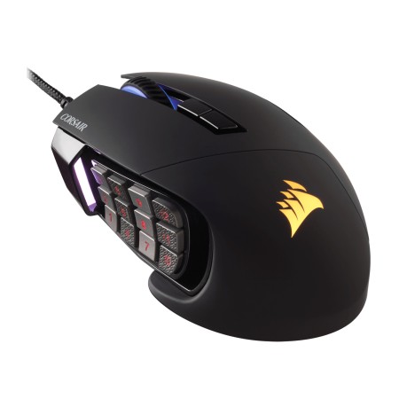 Мышь проводная Corsair Scimitar Optical RGB (CH-9304211-EU) черный