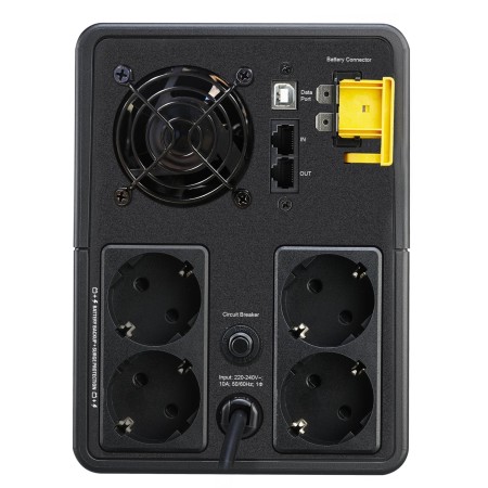 ИБП APC Back-UPS BX2200MI (BX2200MI-GR) черный (С АККУМУЛЯТОРОМ)