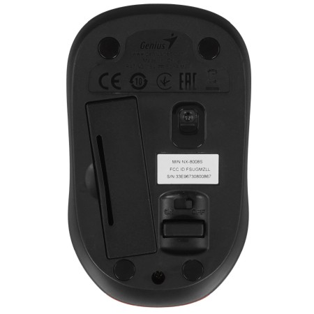 Мышь беспроводная Genius NX-8008S (31030028401) красный