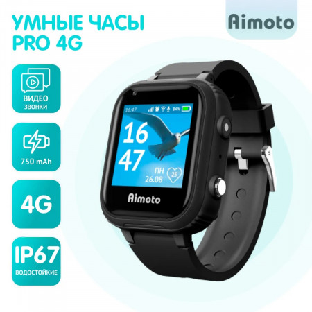 Сматр-часы Aimoto Pro 4G черный
