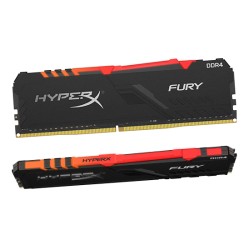 Оперативная память Kingston HyperX FURY RGB (HX436C17FB3A/8) 8 ГБ черный