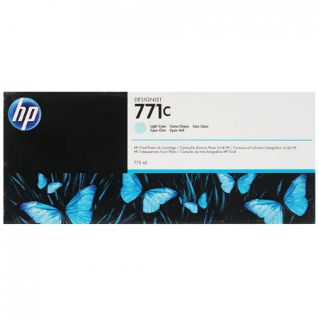 Картридж струйный HP 771C (B6Y12A) светло-голубой