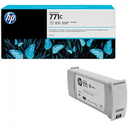 Картридж струйный HP 771C (B6Y14A) светло-серый