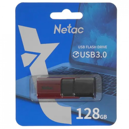 128 ГБ USB Флеш-накопитель Netac U182 (NT03U182N-128G-30RE) коричневый