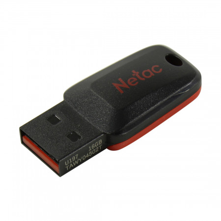 16 ГБ USB Флеш-накопитель Netac U197 (U197/16GB) черный