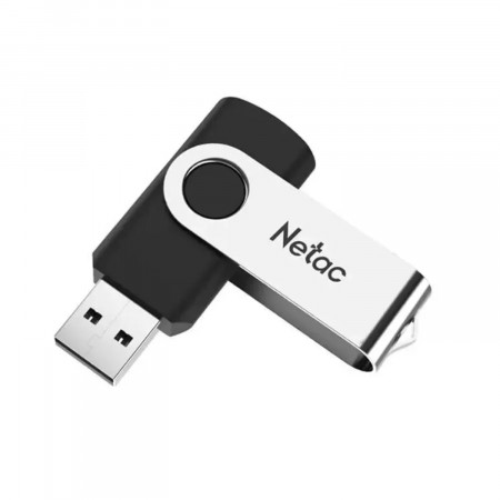 64 ГБ USB Флеш-накопитель Netac U505 (NT03U505N-064G-30BK) белый
