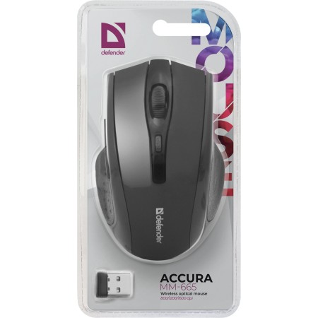 Мышь беспроводная Defender Accura MM-665 (52665) черный