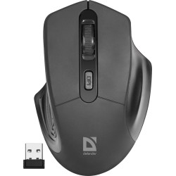 Мышь беспроводная Defender Datum MB-345 (52345) черный
