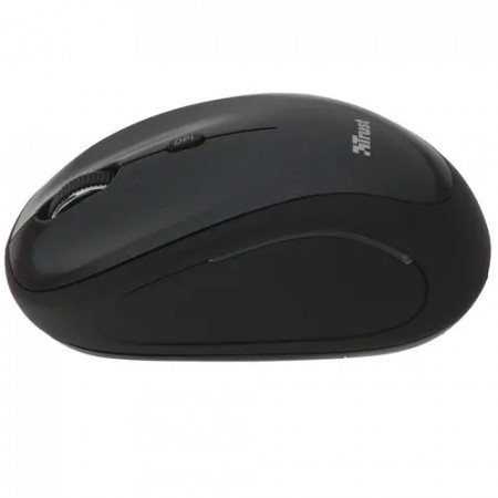 Мышь беспроводная Trust Yvi FX Wireless Mouse черный