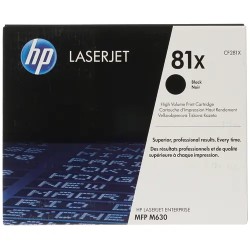 Картридж лазерный HP 81X (CF281X) черный (повышенная емкость) (с чипом)