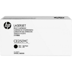 Тонер-картридж лазерный HP 504A (CE250YC) чёрный (с чипом)