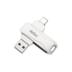 128 ГБ USB Флеш-накопитель Netac U782C (NT03U782C-128G-30PN) белый