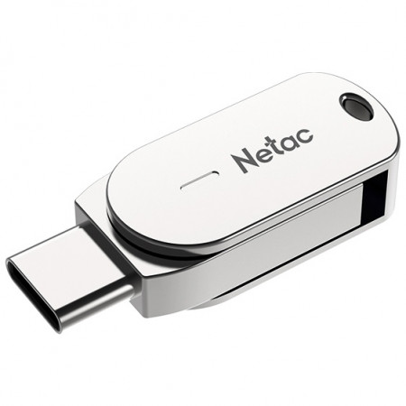 64 ГБ USB Флеш-накопитель Netac U785C (NT03U785C-064G-30PN) белый